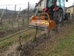 Vineyard-orchard mulchers